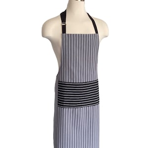 Plus Size Striped Unisex Apron