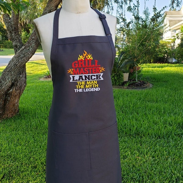 Big And Tall BIG DADDY Apron/ Aprons for Men  / Girll Master  / Big Size Apron / Holidays Daddy Gift idea / Father's Day Gift / BirthdayGift