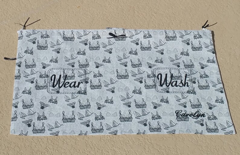 Lingerie Travel Bag/ Vacation Organizer Laundry Bag / Etsy