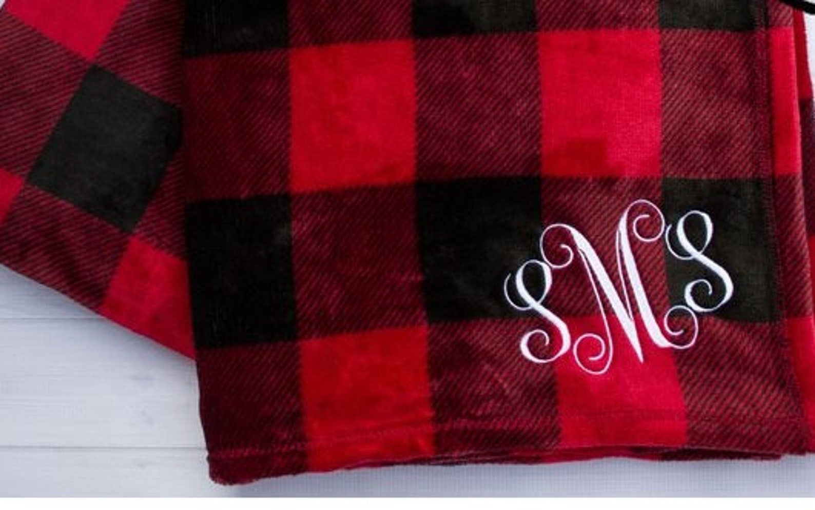 Softest Blanket Ever Personalized Throw Monogrammed Etsy