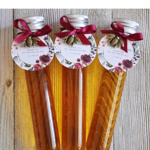 24 Honey Jar Favors 4 oz. - Wedding Favors - Party Favors