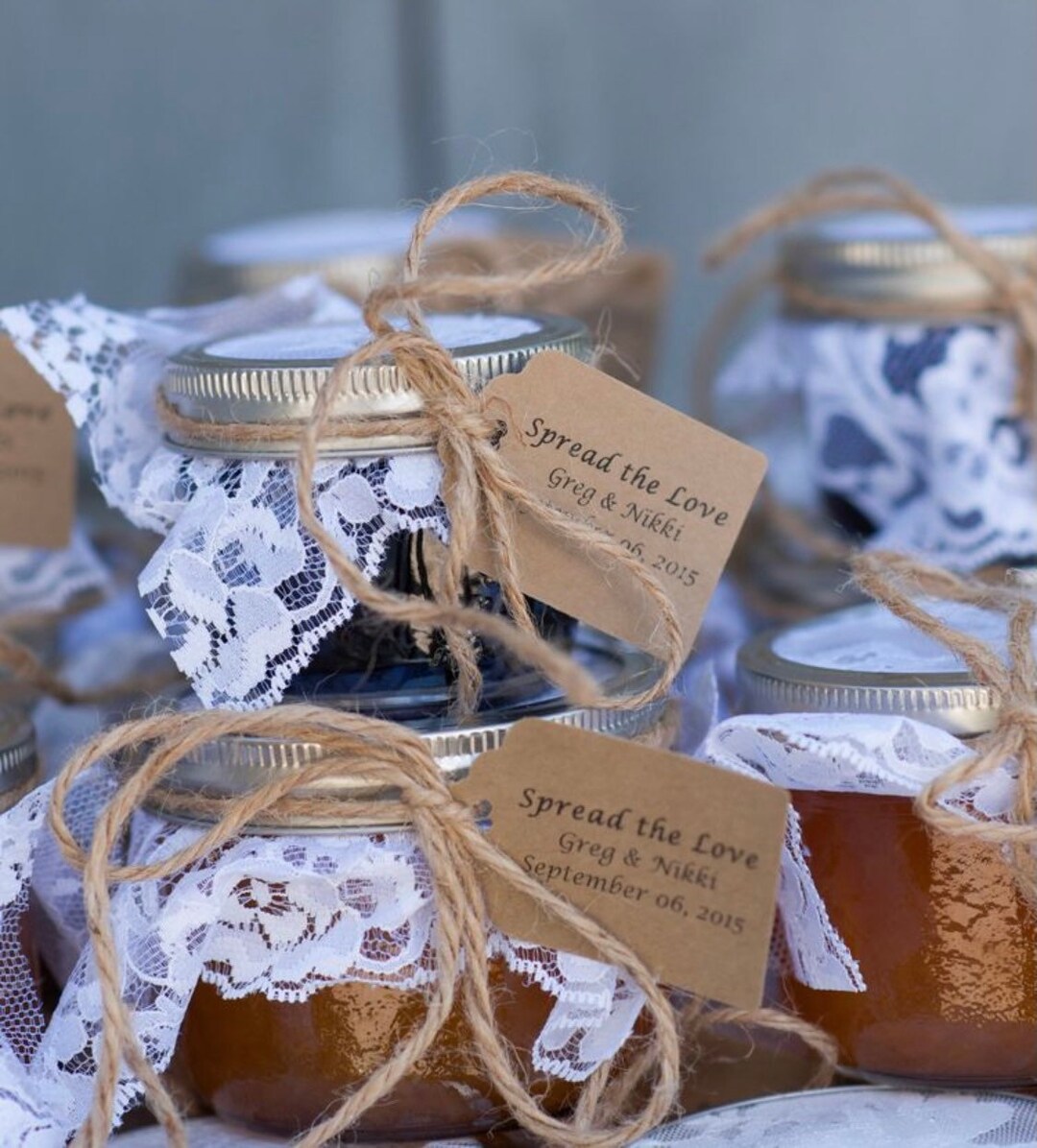15 Jam Mini Jar Favors 2 Oz. Wedding Favors Party Favors - Etsy