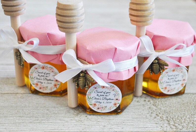 25 Honey Jar Favors 2 oz. Wedding Favors Party Favors Etsy
