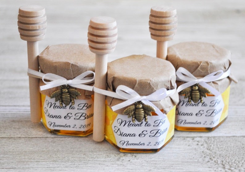 25 Honey Jar Favors 2 Oz. Wedding Favors Party Favors Etsy