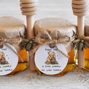 24 Honey Jar Favors 2 oz. - Wedding Favors - Party Favors