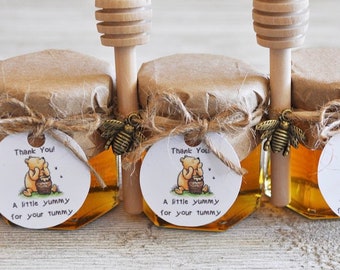 24 Honey Jar Favors 2 oz. - Wedding Favors - Party Favors