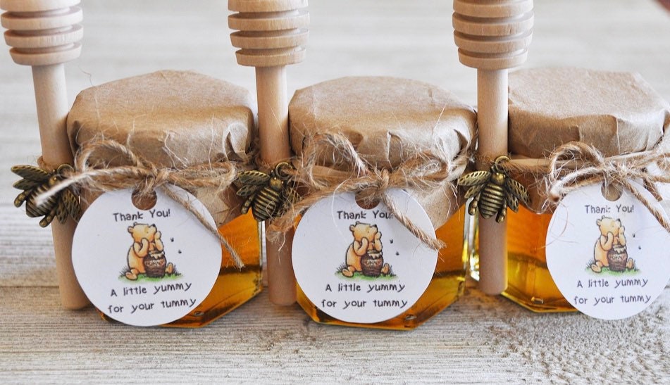 24 Honey Jar Favors 2 Oz. Wedding Favors Party Favors Etsy