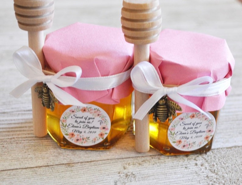 25 Honey Jar Favors 2 oz. Wedding Favors Party Favors Etsy
