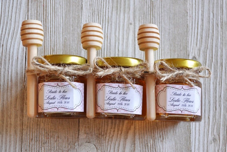 25 Honey Jar Favors 2 oz. Wedding Favors Party Favors Etsy