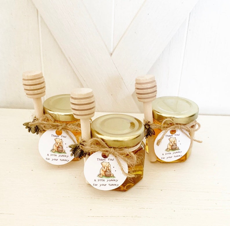 25 Honey Jar Favors 2 oz. Wedding Favors Party Favors Etsy