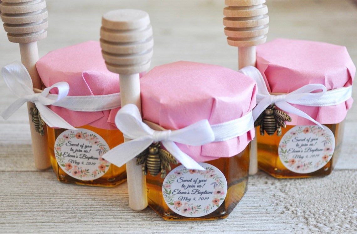 24 Honey Jar Favors 2 Oz. Wedding Favors Party Favors Etsy