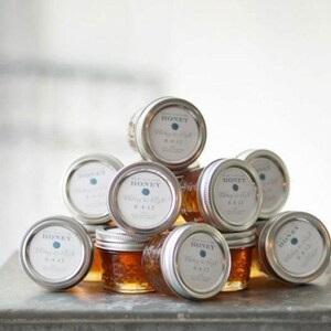 15 Honey Jar Favors 4 oz. - Wedding Favors - Party Favors