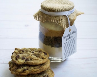 Cookie Mixes Party Favors - Mason Jar Cookie Mix Favor