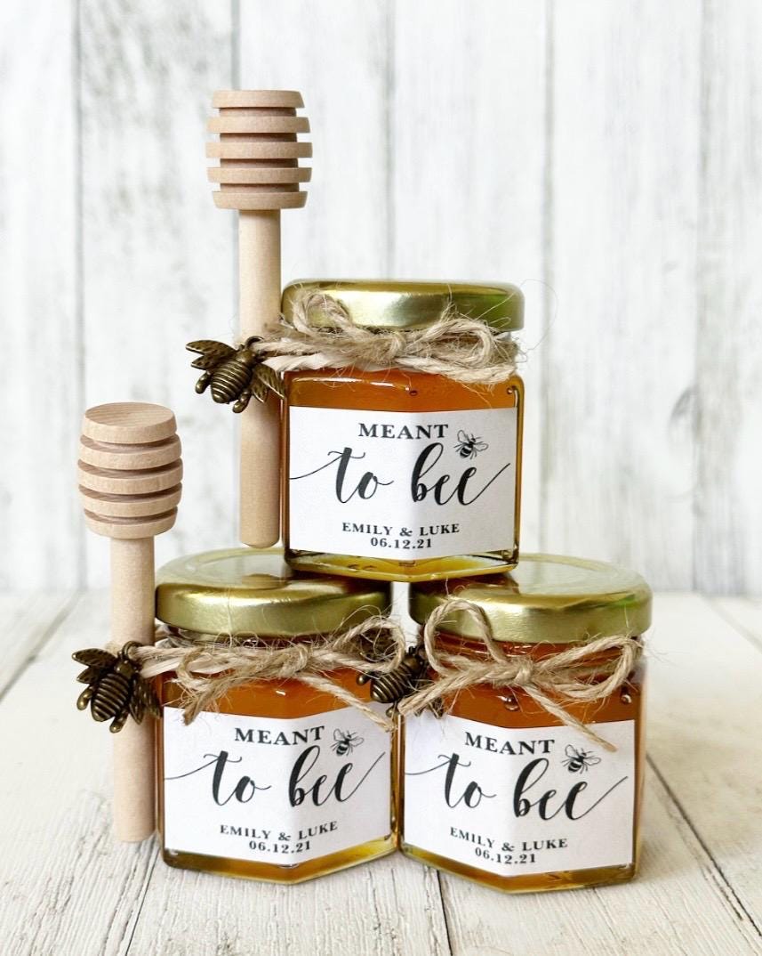 20 Honey Jar Favors 2 oz. - Wedding Favors - Party Favors
