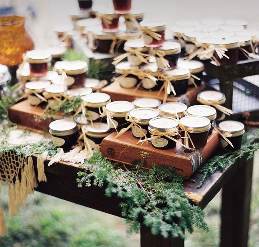 15 Jam Mini Jar Favors 2 Oz. Wedding Favors Party Favors Etsy