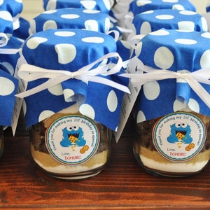 Cookie Mixes Party Favors - Mason Jar Cookie Mix Favor