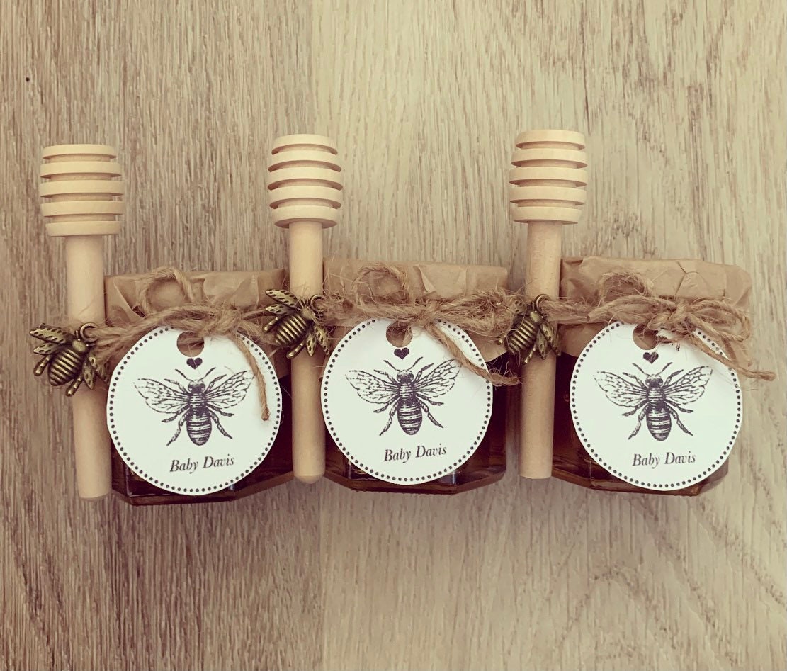 24 Honey Jar Favors 2 Oz. Wedding Favors Party Favors - Etsy