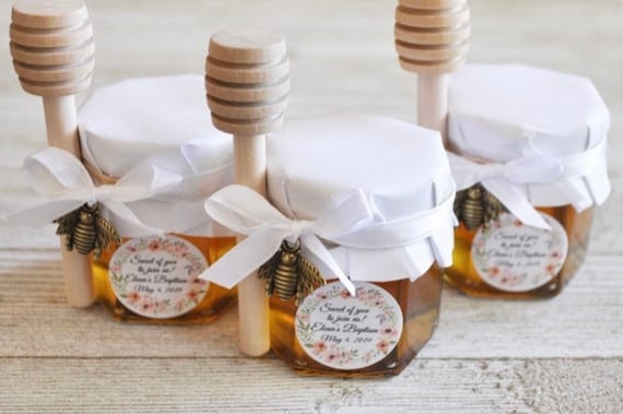 24 Honey Jar Favors Wedding Favors Party Favors