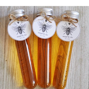 24 Honey Jar Favors 4 oz. - Wedding Favors - Party Favors