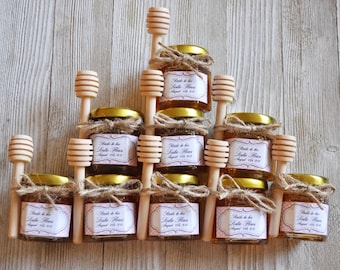 24 Honey Jar Favors 2 oz. - Wedding Favors - Party Favors