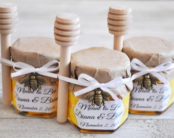 24 Honey Jar Favors 2 oz. - Wedding Favors - Party Favors