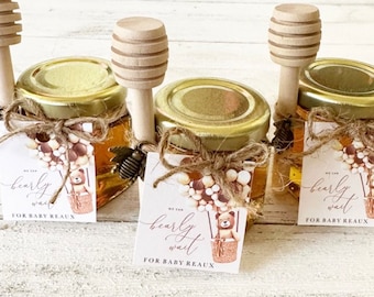 24 Honey Jar Favors 2 oz. - Wedding Favors - Party Favors