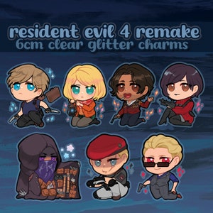 Resident Evil 4 Remake 2.5" Acrylic Charms