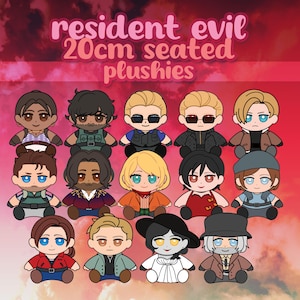In Stock | Resident Evil 20cm Seated Plush