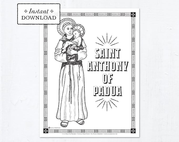 Coloring Pages Catholic Paper Goods
