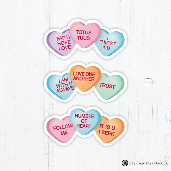 Stickers Children Hearts, Heart Stickers Kids, Waterpoof Notebook