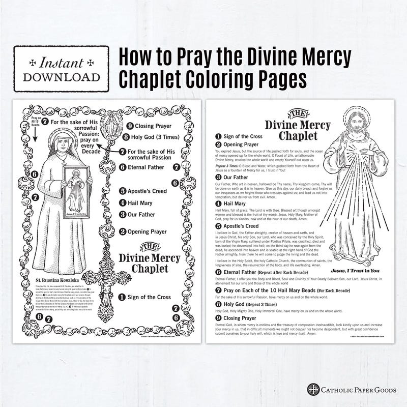 Divine Mercy Sketch - Etsy UK