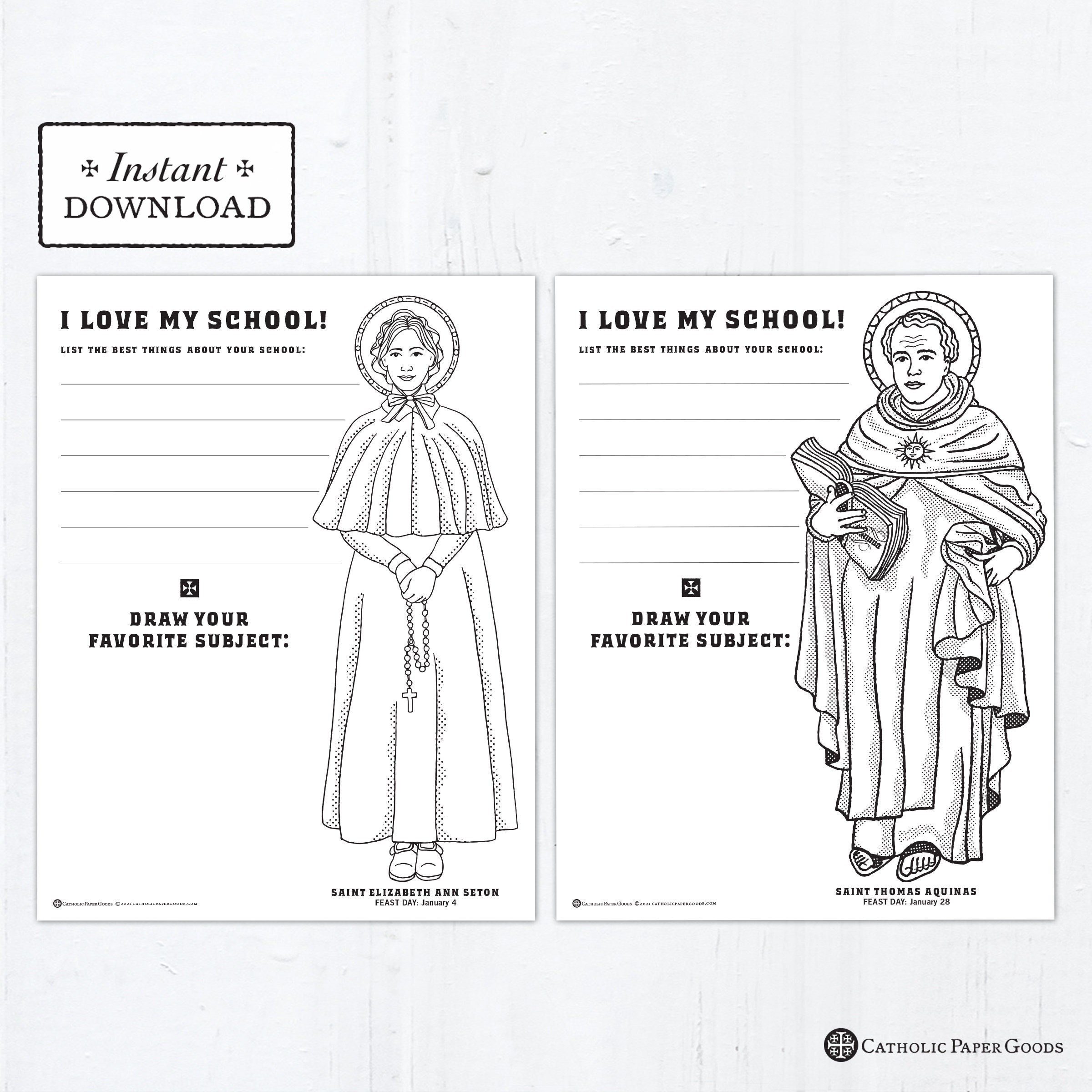 Catholic Schools Week Coloring Pages and Acitivity St Elizabeth Ann Catholic Schools Week Coloring Pages and Acitivity St Elizabeth Ann