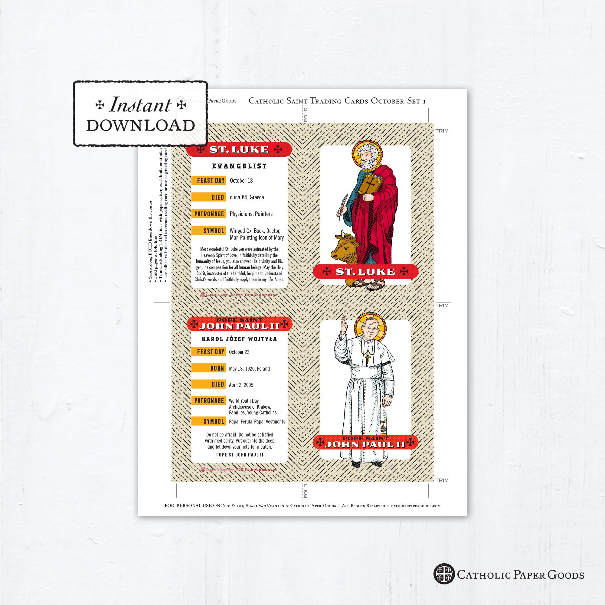 catholic-saint-trading-cards-october-set-1-printable-plus-bonus