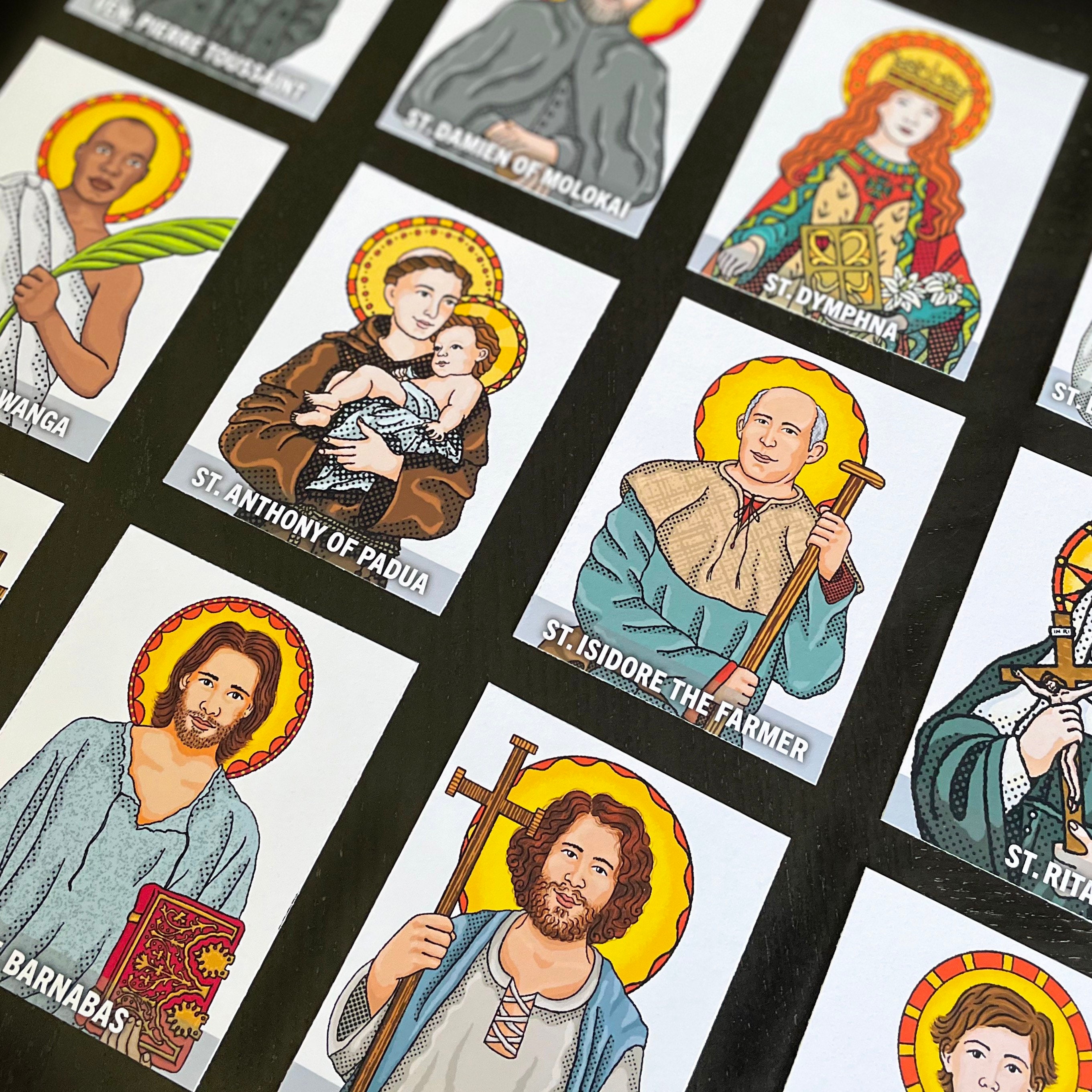 Catholic Saint Bingo Game Printable Free