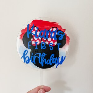 Acrylic Cake Topper | Birthday Cake Topper | Cake Topper | Wedding Cake Topper | Acrylic Wedding Cake Topper | Birthday | Wedding