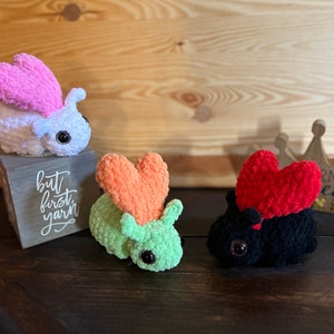 Chunky Love Bugs - Crochet Love Bugs - Plushie Love Bugs - Handmade