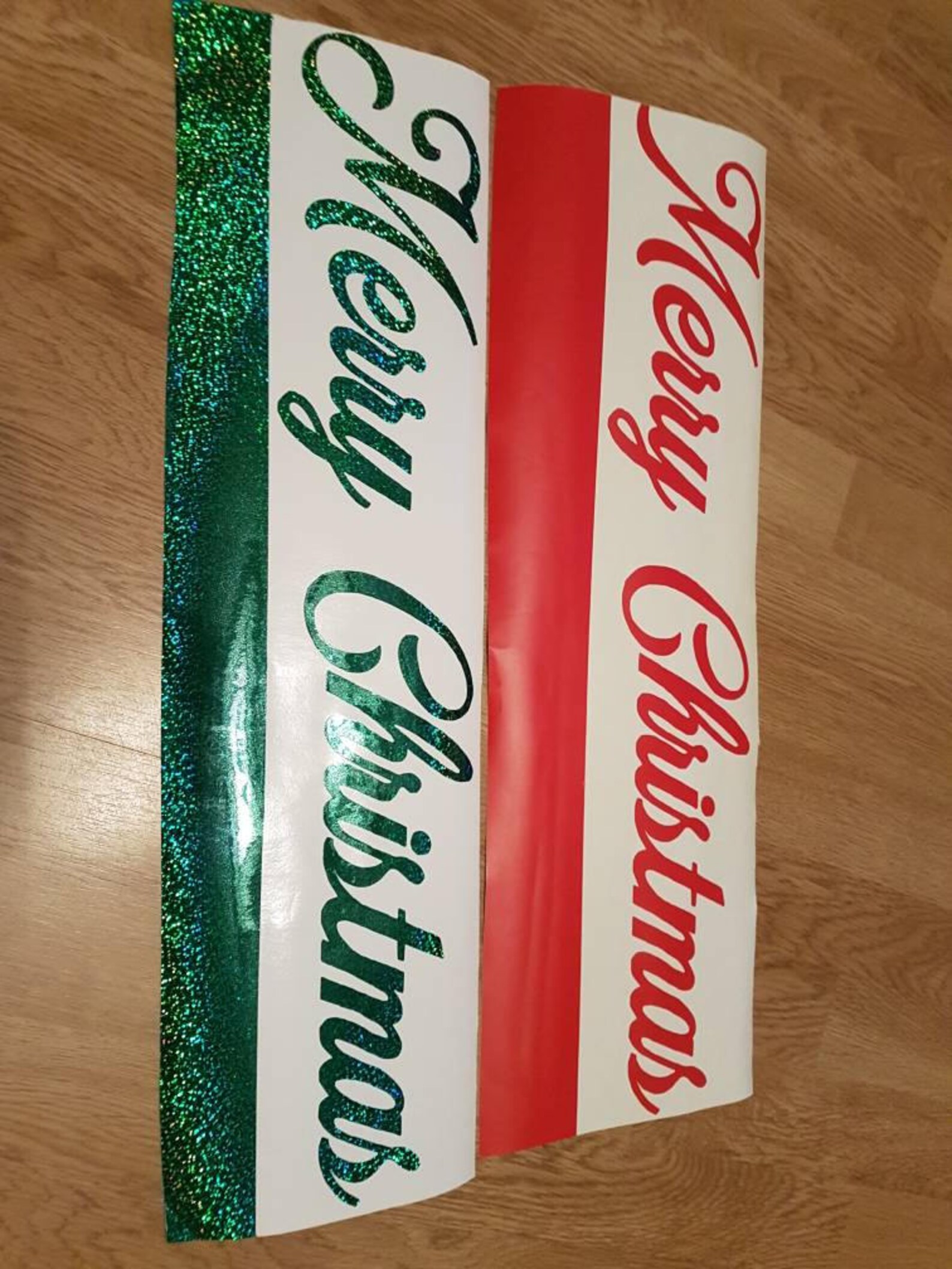 Mery Christmas Vinyl Sticker Decal Decor Doors Etsy