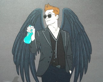 Crowley - Art Print - Good Omens