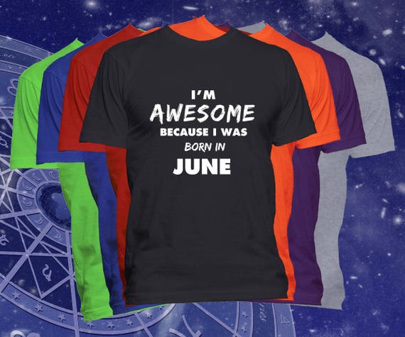 Anniversaire T Shirt Ne En Juin Shirt Anniversaire Mois Joyeux Etsy Anniversaire T Shirt Ne En Juin Shirt Anniversaire Mois Joyeux Etsy