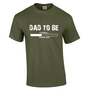 Dad To Be T Shirt Father's Day Holiday Gift for Dad Expecting Father