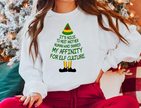 Elf movie sweatshirts outlet