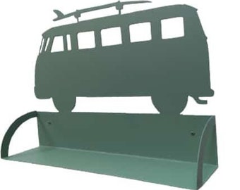 Van Surf metal wall shelf - design and trend (screws provided)