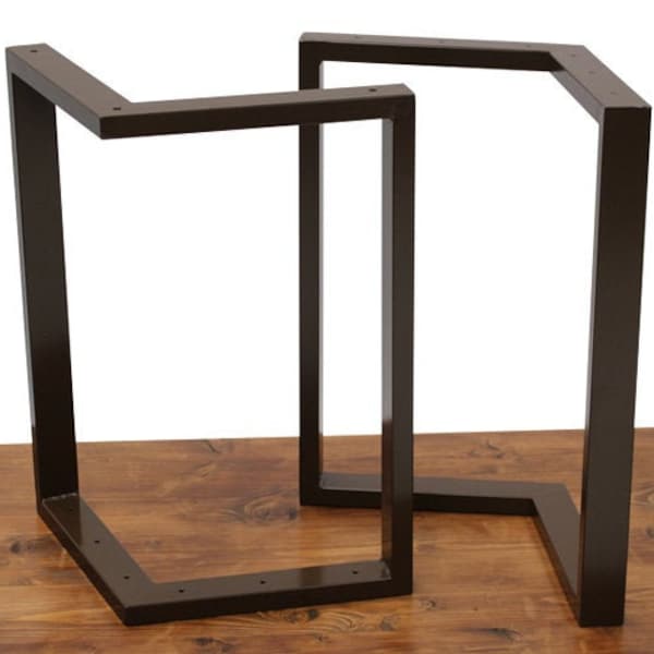 MADRID  (71 CM)– PIED de table design M design en métal fabrication française (vendu à l'unité)