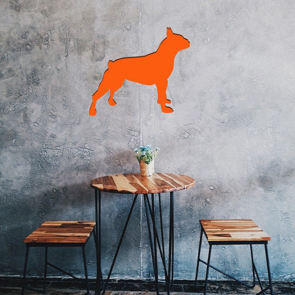 Décoration Murale en Métal Bouledogue Design et Tendance | Vis Fournies