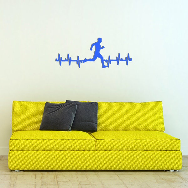 Décoration Murale en Métal Coureur Homme Design et Tendance | Vis Fournies