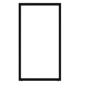 NEW YORK XL (110cm) – pied de table haute rectangle en métal fabrication française (vendu à l'unité)