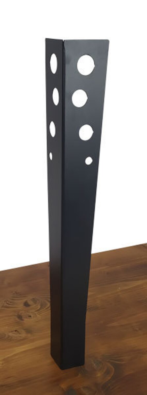 1 Pied de Table Plat Ronds en Métal Fabrication Française | Vendu à L'unité