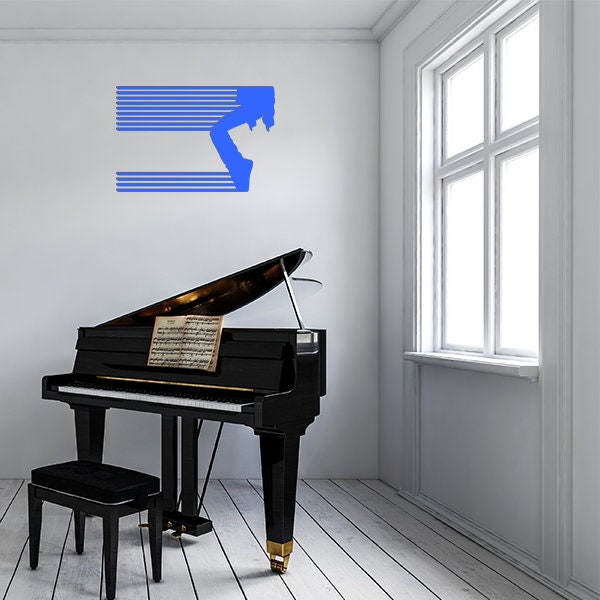 Décoration Murale en Métal Moonwalk Design et Tendance | Vis Fournies