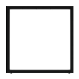 NEW YORK (71 cm)– PIED de table rectangle en métal fabrication française (vendu à l'unité)