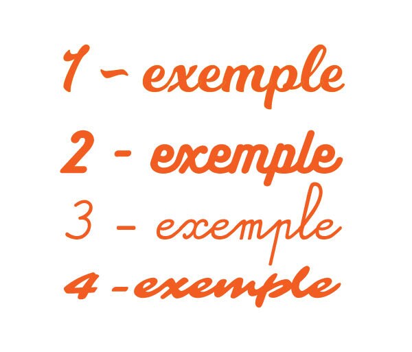 Décoration Murale en Métal Texte Personnalisé | Orange - Vis et Chevilles Fournis